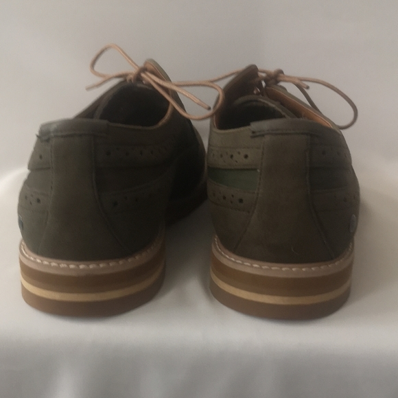 Men's Oxford Style Green with Camo Pattern by Call it Spring, Like-new Size 12US - Picture 5 of 9